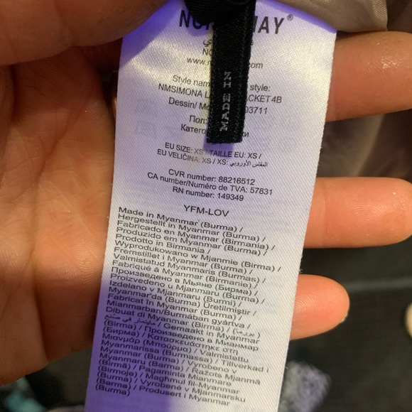 WOMENS NOISY MAY WINTER JACKET - Picture 10 of 11